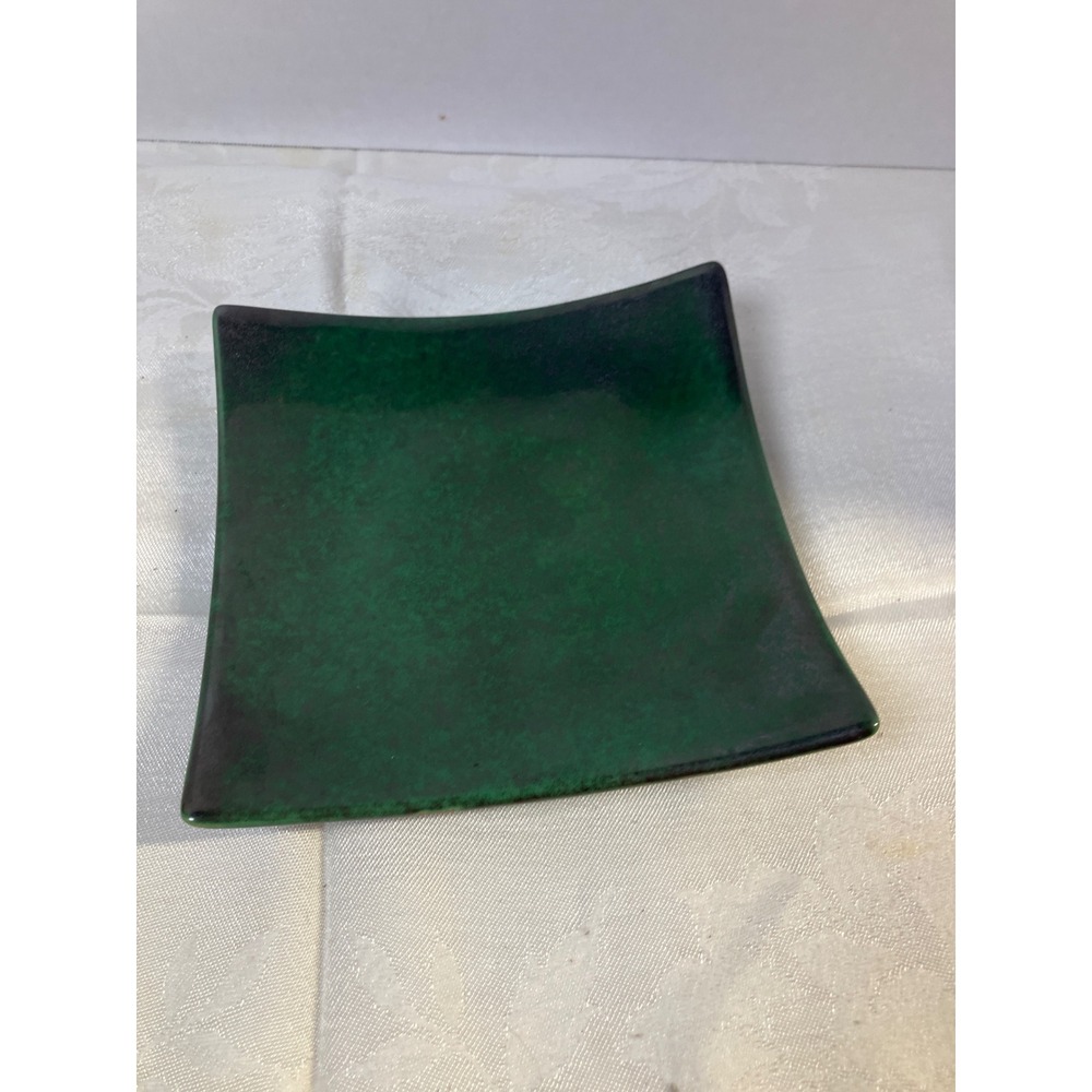 Barnett Studios Carmel By The Sea Square‎ Ceramic Trinket Dish Plate